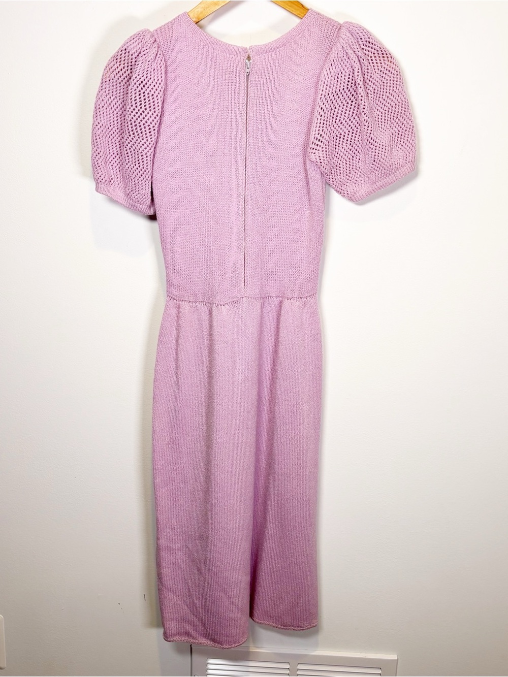 Vintage St. John Purple Knit Dress - Picture 8 of 10